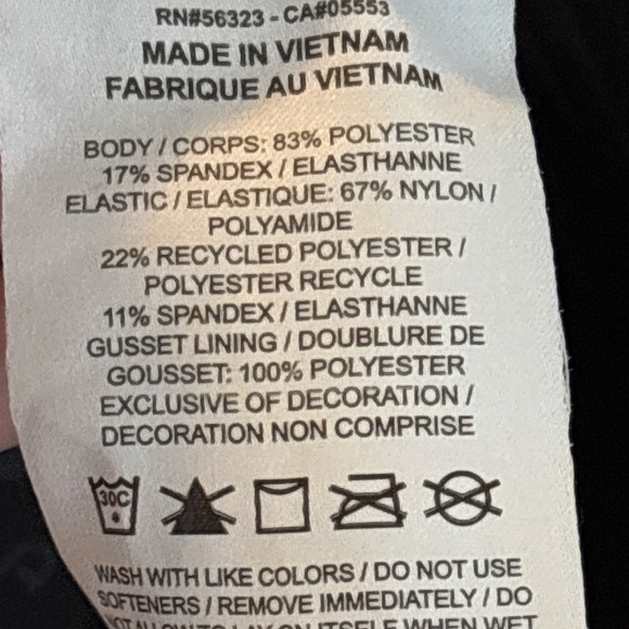 Nike Pro Black Bike Shorts Medium - Picture 3 of 4